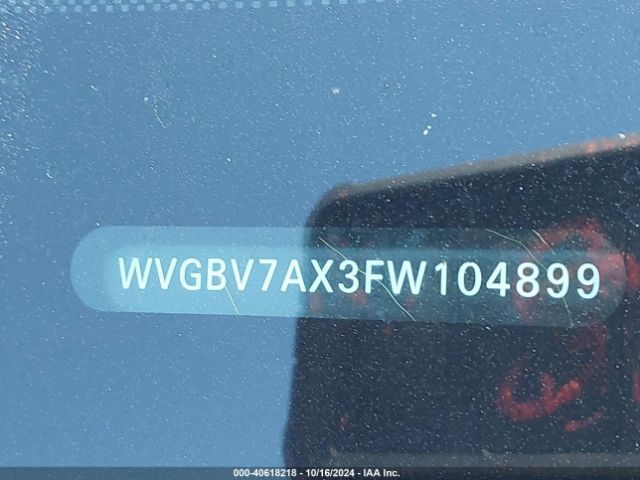 WVGBV7AX3FW104899 Volkswagen TIGUAN SE