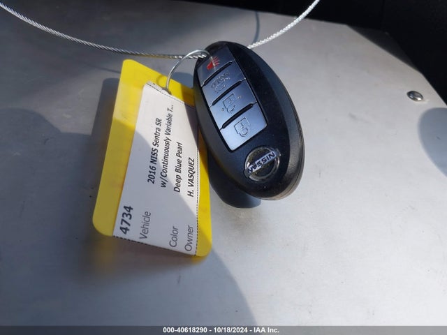 Nissan SENTRA SR 2016 3N1AB7AP9GY289076 Image 11