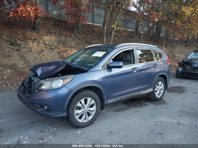 Honda Cr-v Ex-l 2014 2HKRM4H7XEH634317 Image 2