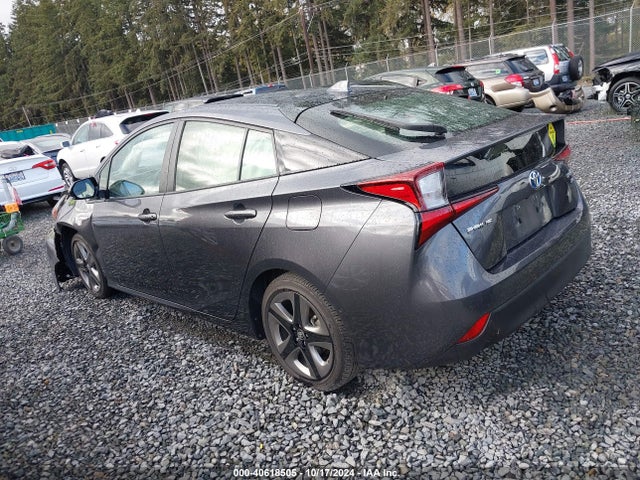 Toyota PRIUS XLE 2019 JTDKARFUXK3102251 Image 3