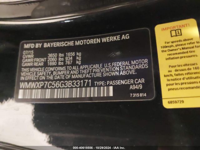 WMWXP7C56G3B33171 Mini Hardtop Cooper S
