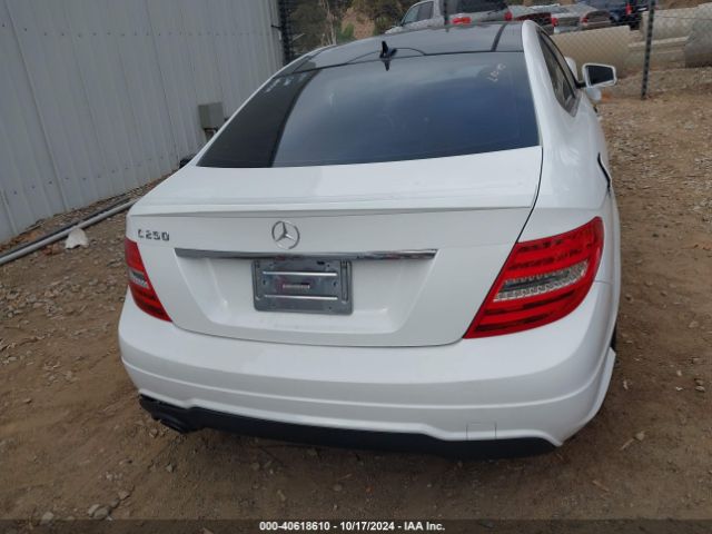 WDDGJ4HB5FG384209 Mercedes-Benz C 250