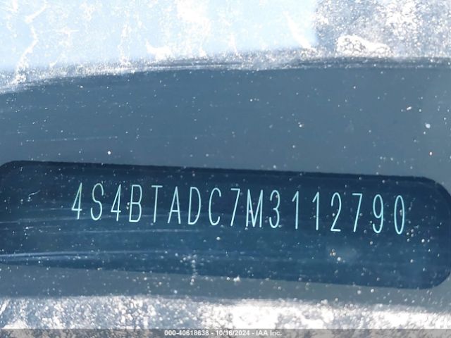 4S4BTADC7M3112790 Subaru Outback Premium
