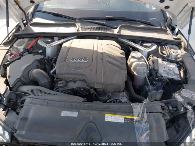 WAUEAAF49NN014263 Audi A4 Premium Plus 45 Tfsi S Line Quattro S Tronic