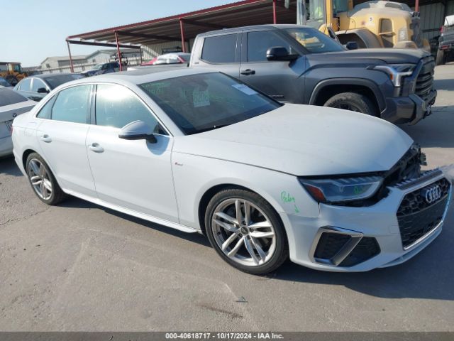 WAUEAAF49NN014263 Audi A4 Premium Plus 45 Tfsi S Line Quattro S Tronic