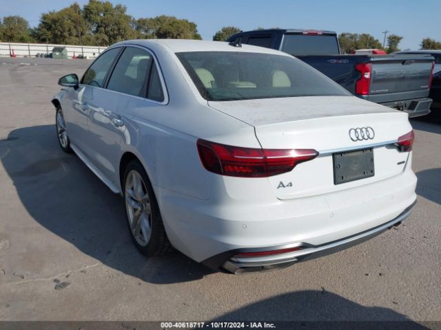 WAUEAAF49NN014263 Audi A4 Premium Plus 45 Tfsi S Line Quattro S Tronic