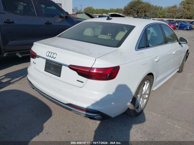 WAUEAAF49NN014263 Audi A4 Premium Plus 45 Tfsi S Line Quattro S Tronic