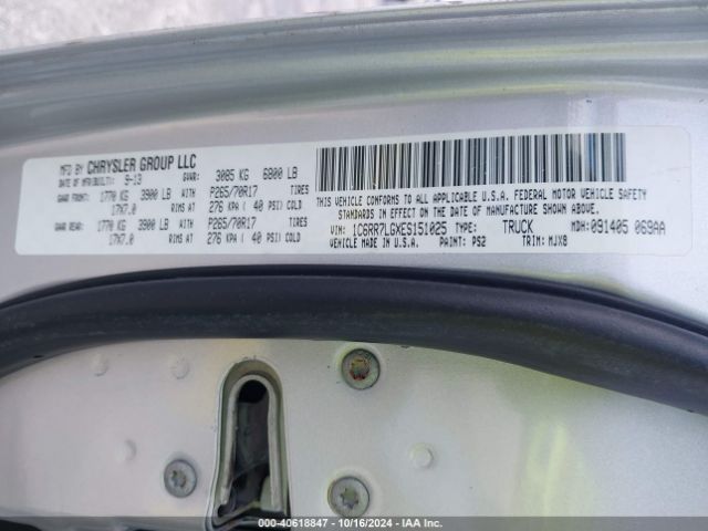 1C6RR7LGXES151025 RAM 1500 Big Horn