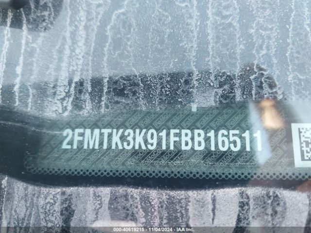 2FMTK3K91FBB16511 Ford Edge Titanium