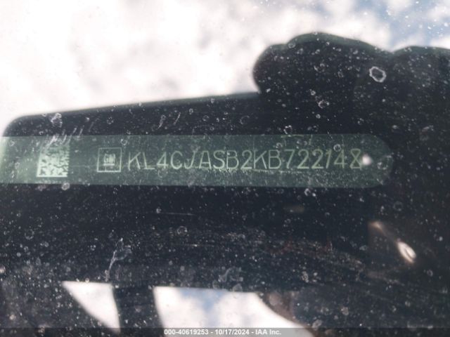 KL4CJASB2KB722148 Buick Encore Fwd Preferred