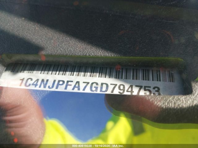 1C4NJPFA7GD794753 Jeep Patriot Latitude