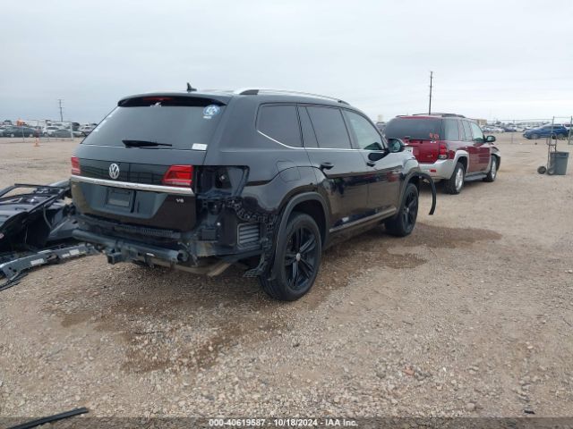 1V2YR2CA1KC584255 Volkswagen Atlas 3.6l V6 Se W/technology R-line