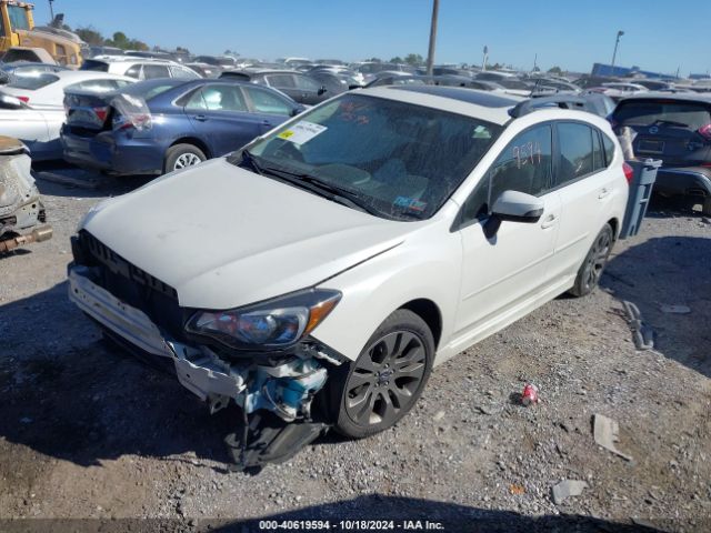 JF1GPAY62F8255869 Subaru Impreza 2.0i Sport Premium