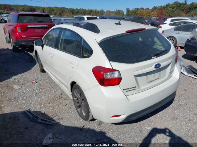 JF1GPAY62F8255869 Subaru Impreza 2.0i Sport Premium