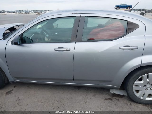 1C3CDZABXEN169933 Dodge AVENGER SE