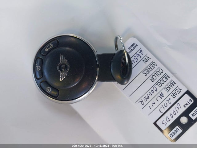 2013 MINI HARDTOP WMWSU3C56DT681756 Photo 10