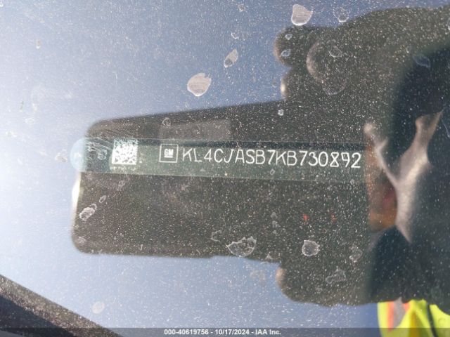 KL4CJASB7KB730892 Buick Encore Fwd Preferred