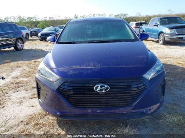 KMHC65LC3KU119277 Hyundai Ioniq Hybrid Blue