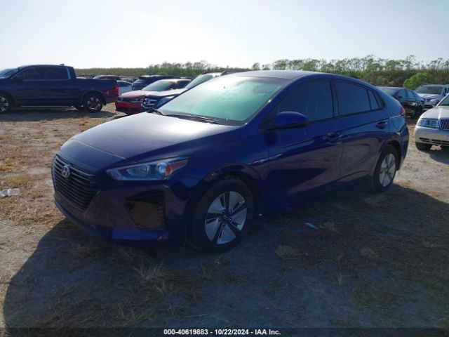 KMHC65LC3KU119277 Hyundai Ioniq Hybrid Blue