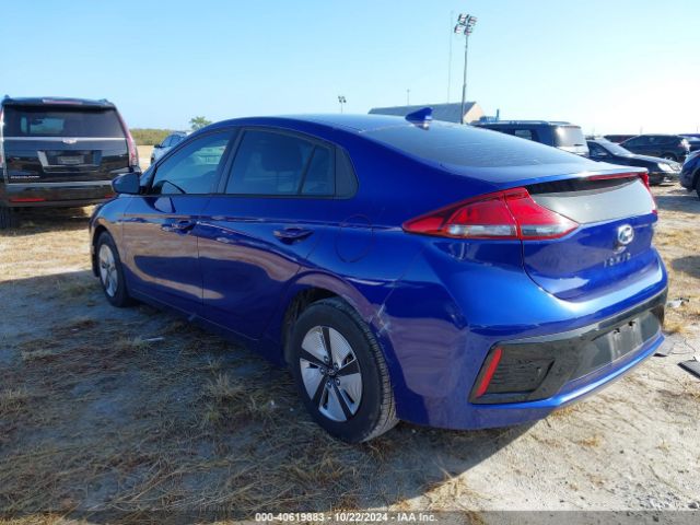 KMHC65LC3KU119277 Hyundai Ioniq Hybrid Blue