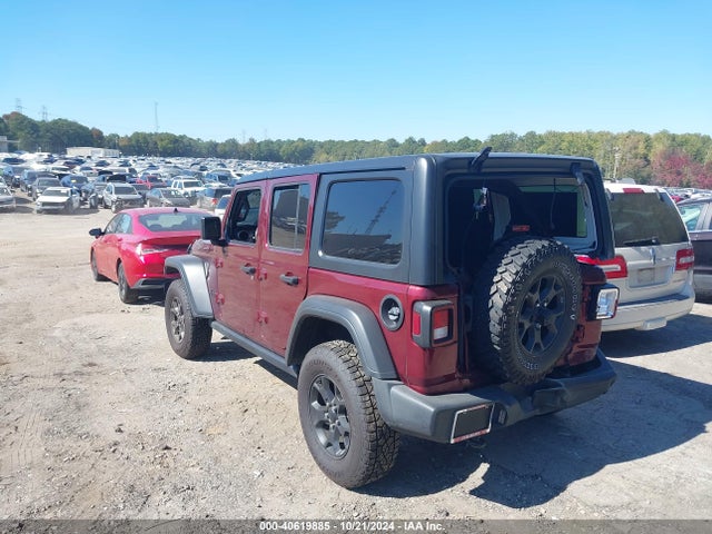 1C4HJXDN1MW650554 Jeep Wrangler Unlimited Willys 4x4