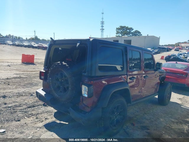 1C4HJXDN1MW650554 Jeep Wrangler Unlimited Willys 4x4