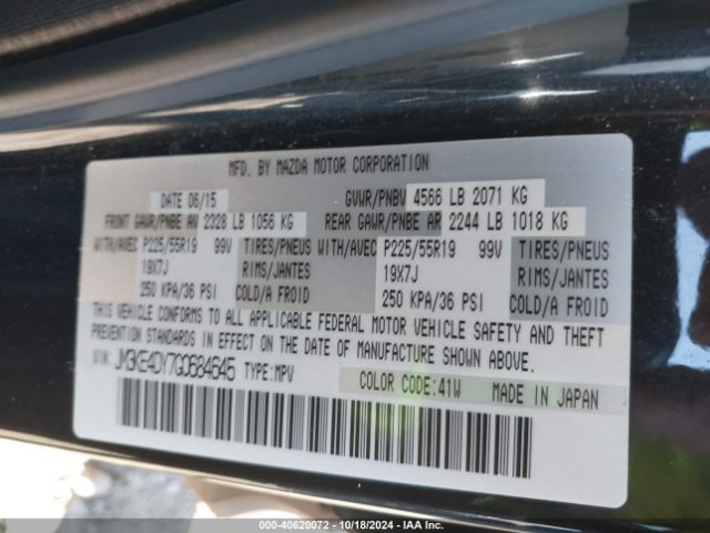 JM3KE4DY7G0684645 Mazda Cx-5 Grand Touring