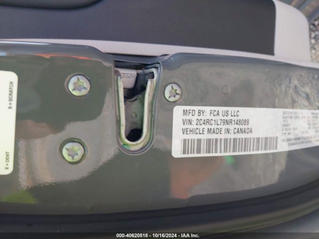 2C4RC1L79NR148089 Chrysler Pacifica Hybrid Touring L