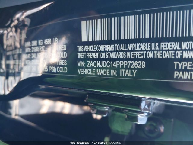 ZACNJDC14PPP72629 Jeep Renegade Trailhawk 4x4