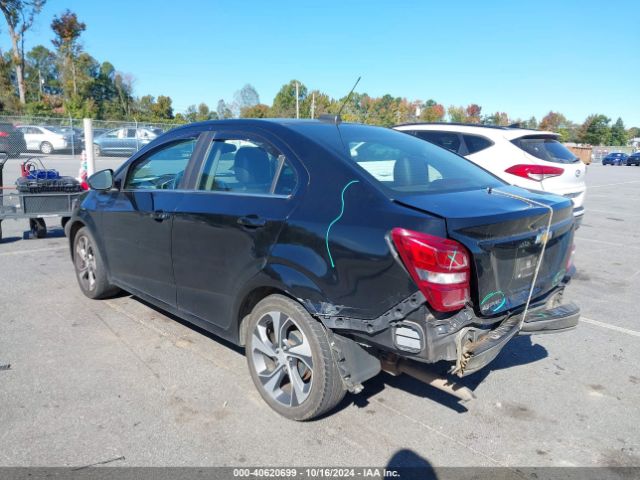 1G1JF5SB7K4125399 Chevrolet Sonic Premier Auto
