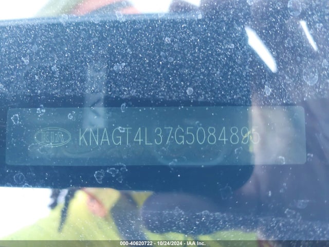 KIA Optima Lx 2016 KNAGT4L37G5084895 Image 9