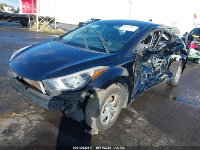 KMHDH4AE3FU264757 Hyundai ELANTRA SE