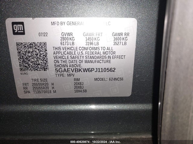 Buick Enclave Premium Awd 2023 5GAEVBKW6PJ110562 Image 9