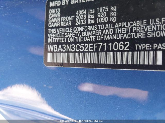WBA3N3C52EF711062 BMW 428i