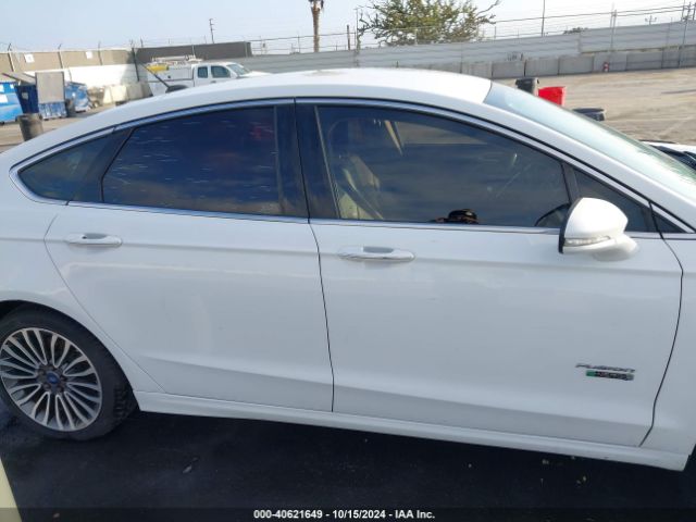 3FA6P0PU5JR204542 Ford Fusion Energi Se Luxury