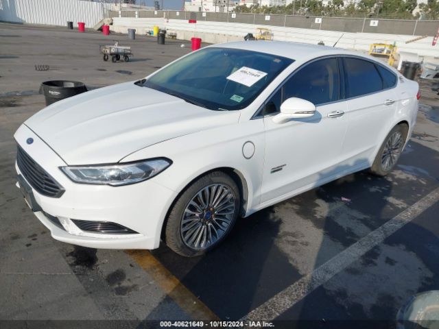 3FA6P0PU5JR204542 Ford Fusion Energi Se Luxury