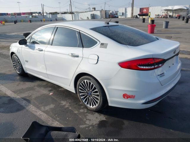 3FA6P0PU5JR204542 Ford Fusion Energi Se Luxury