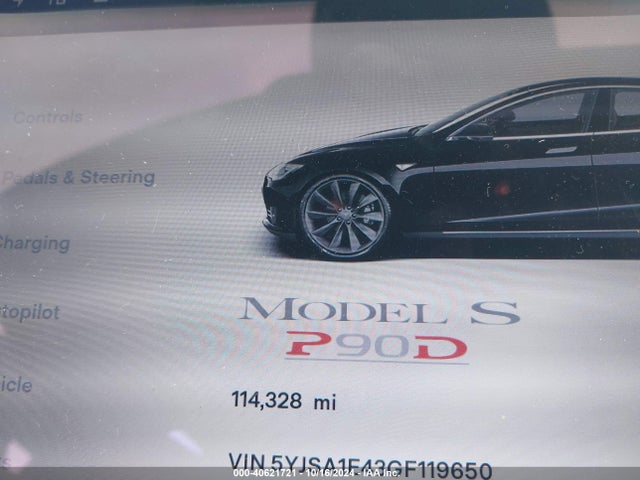 2016 TESLA MODEL S 5YJSA1E43GF119650 Photo 6