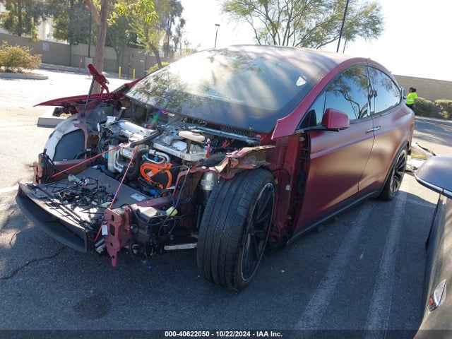 2022 TESLA MODEL X 7SAXCBE69NF338314 Photo 1