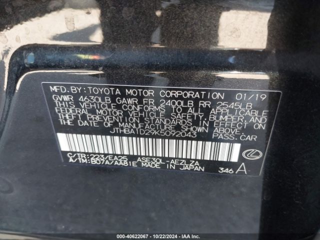 JTHBA1D29K5092043 Lexus IS 300