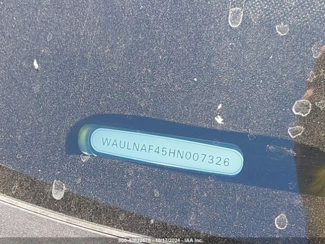WAULNAF45HN007326 Audi A4 2.0t Premium