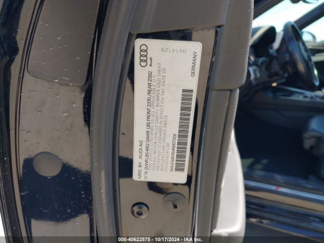 WAULNAF45HN007326 Audi A4 2.0t Premium