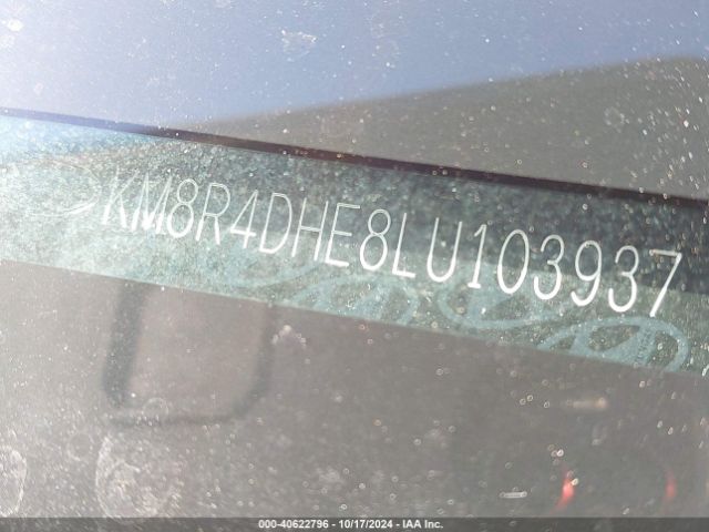 KM8R4DHE8LU103937 Hyundai Palisade Sel
