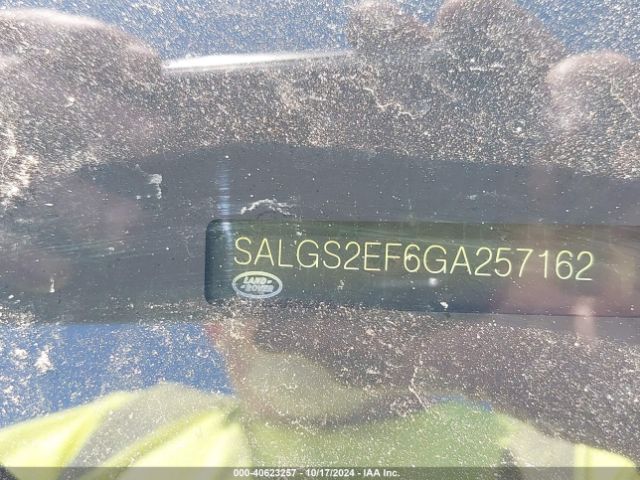 SALGS2EF6GA257162 Land Rover Range Rover 5.0l V8 Supercharged