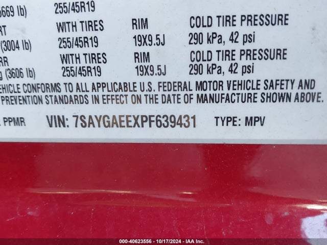 2023 TESLA MODEL Y 7SAYGAEEXPF639431 Photo 8