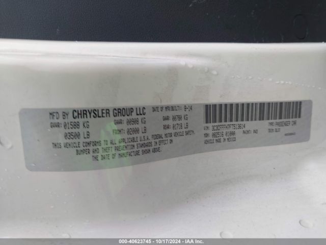 2015 FIAT 500 3C3CFFFH7FT513614 Photo 8