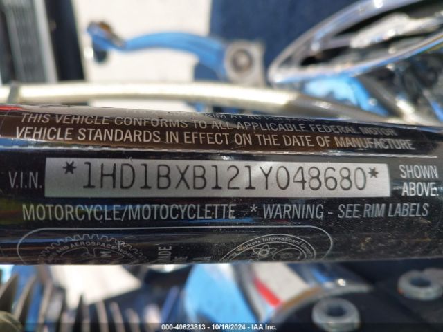 2001 HARLEY-DAVIDSON FLSTFI 1HD1BXB121Y048680 Photo 9