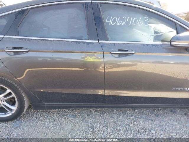 3FA6P0RU0FR189985 Ford Fusion Hybrid Titanium