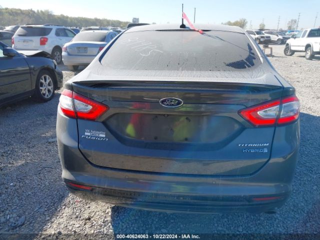 3FA6P0RU0FR189985 Ford Fusion Hybrid Titanium