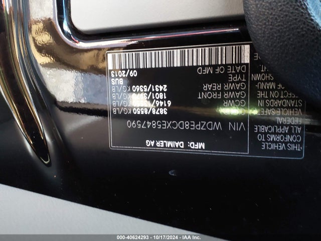 WDZPE8DCXE5847590 Mercedes-Benz Sprinter 2500 High  Roof